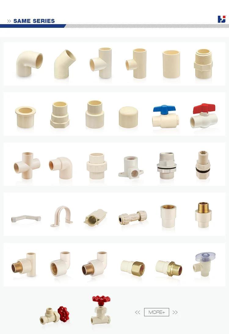 CPVC ASTM D2846 CPVC Male&Femail Elbow Socket CPVC Pipe Fittings